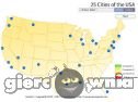 Miniaturka gry: 25 Cities Of The USA