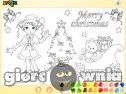 Miniaturka gry: Christmas Girl Painting