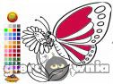 Miniaturka gry: Little Butterfly Coloring