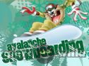 Miniaturka gry: Looney Tunes Active Avalanche Snowboarding