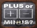 Miniaturka gry: Plus or Minus